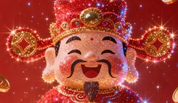 财神 元宝 闪闪发光 4k手机壁纸